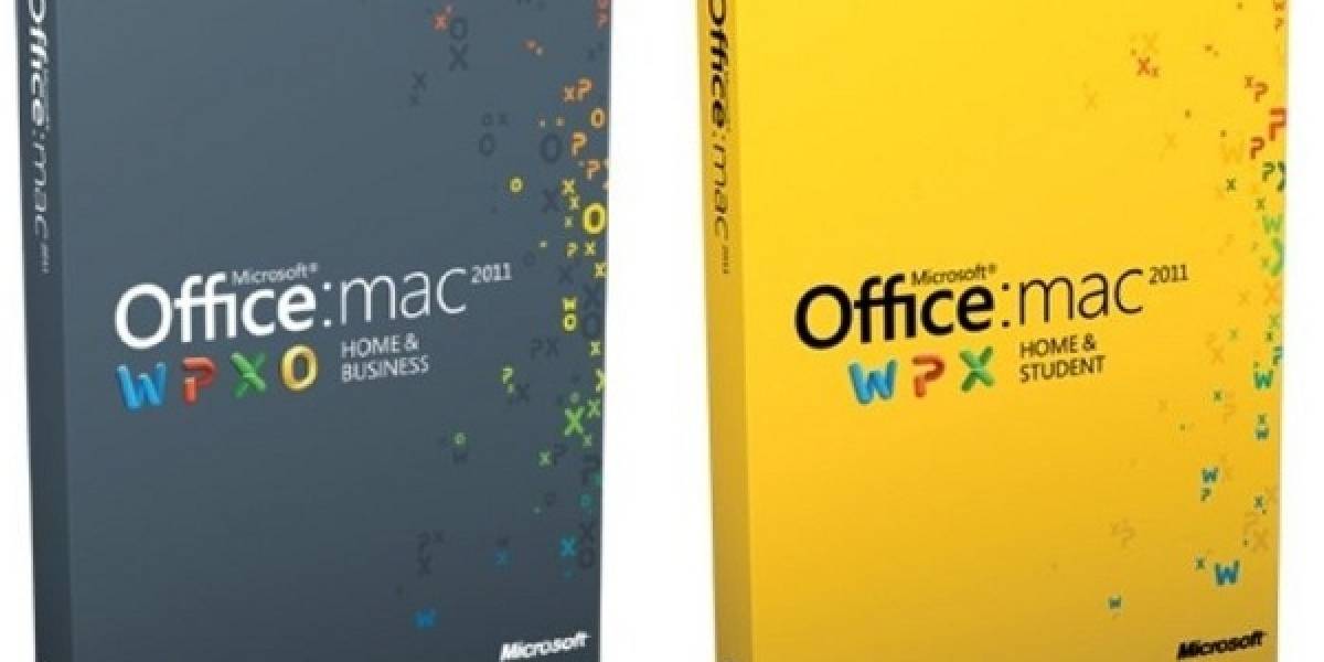 Futurología: Office 2011 para Mac el 26 de octubre