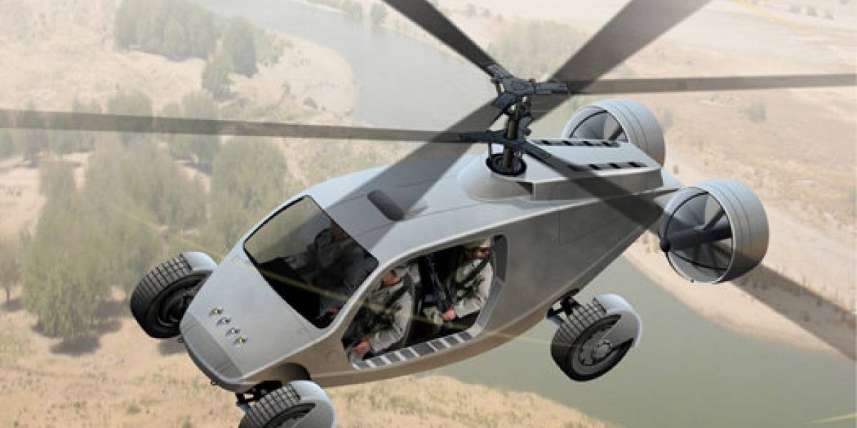 AVX TX: Un nuevo concepto de vehículo todoterreno y helicóptero