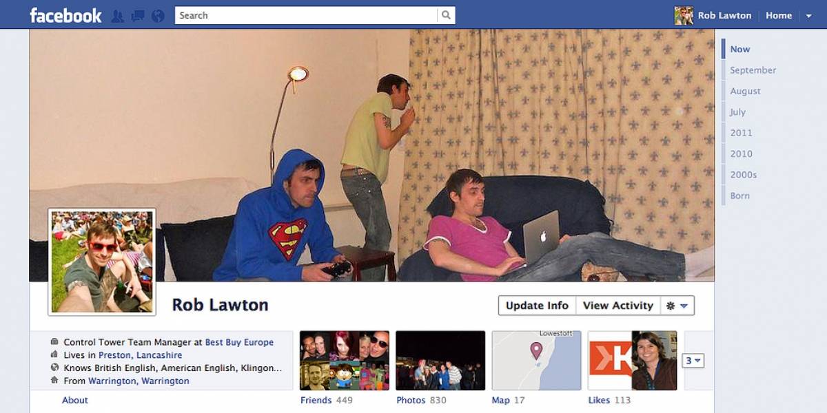 Timeline de Facebook no le gusta a nadie