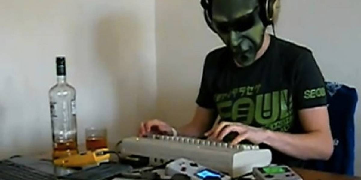 Una remezcla del tema de Alien hecha con un C64