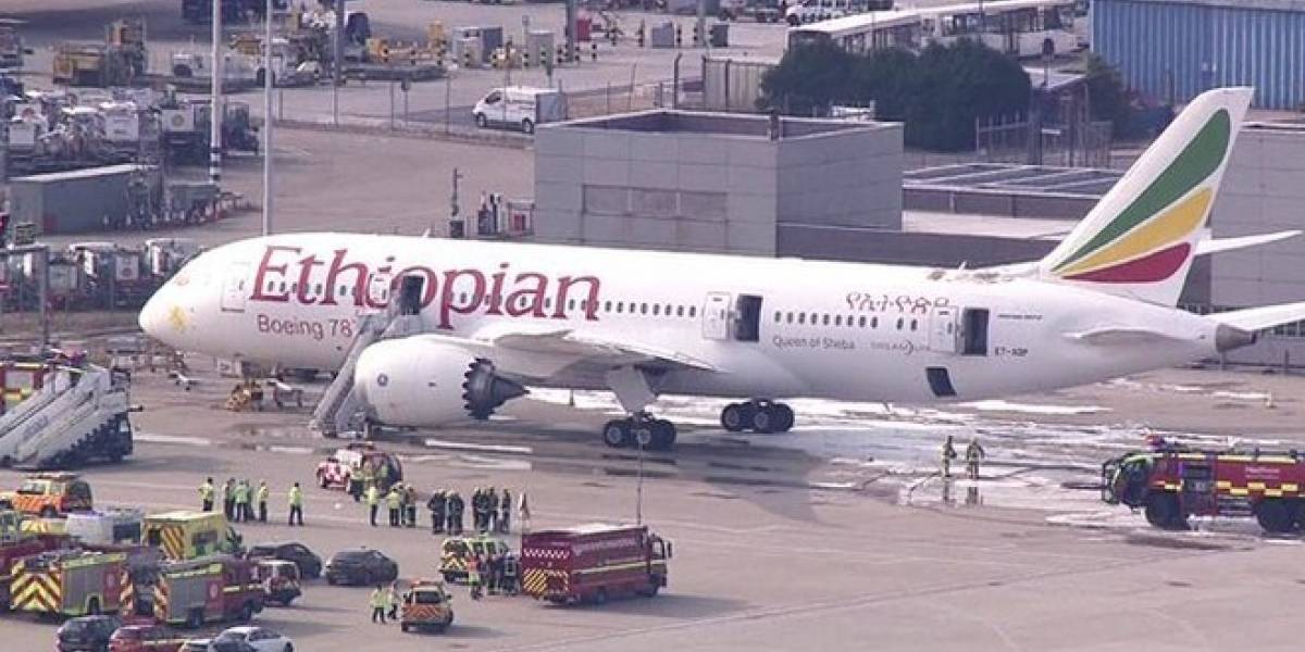 Boeing 787 Dreamliner se vuelve a incendiar en Londres