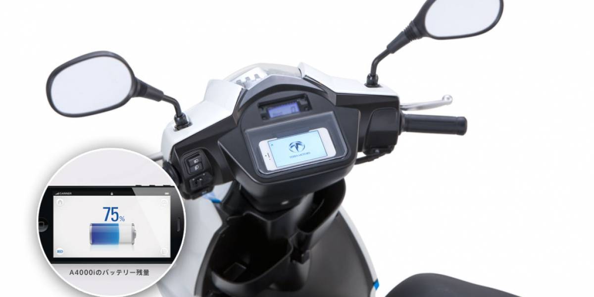 Japoneses podrán adquirir la primera motoneta eléctrica con conector para iPhone