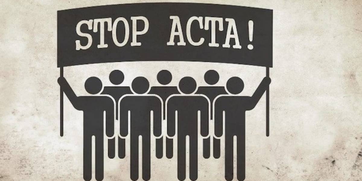 Europeos se manifiestan en contra de ACTA