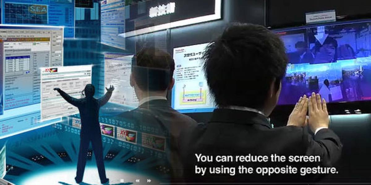 Toshiba AirSwing: Una forma barata de manipular datos al estilo Minority Report