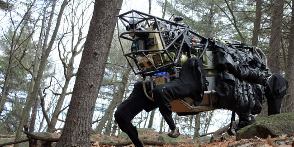 AlphaDog: El "perrobot" gigante de la DARPA inicia pruebas en el mundo real