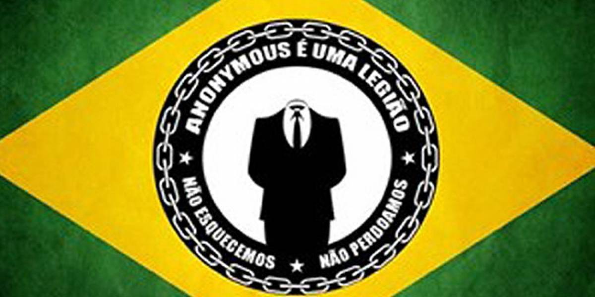 Anonymous ataca bancos brasileños para protestar contra la desigualdad económica