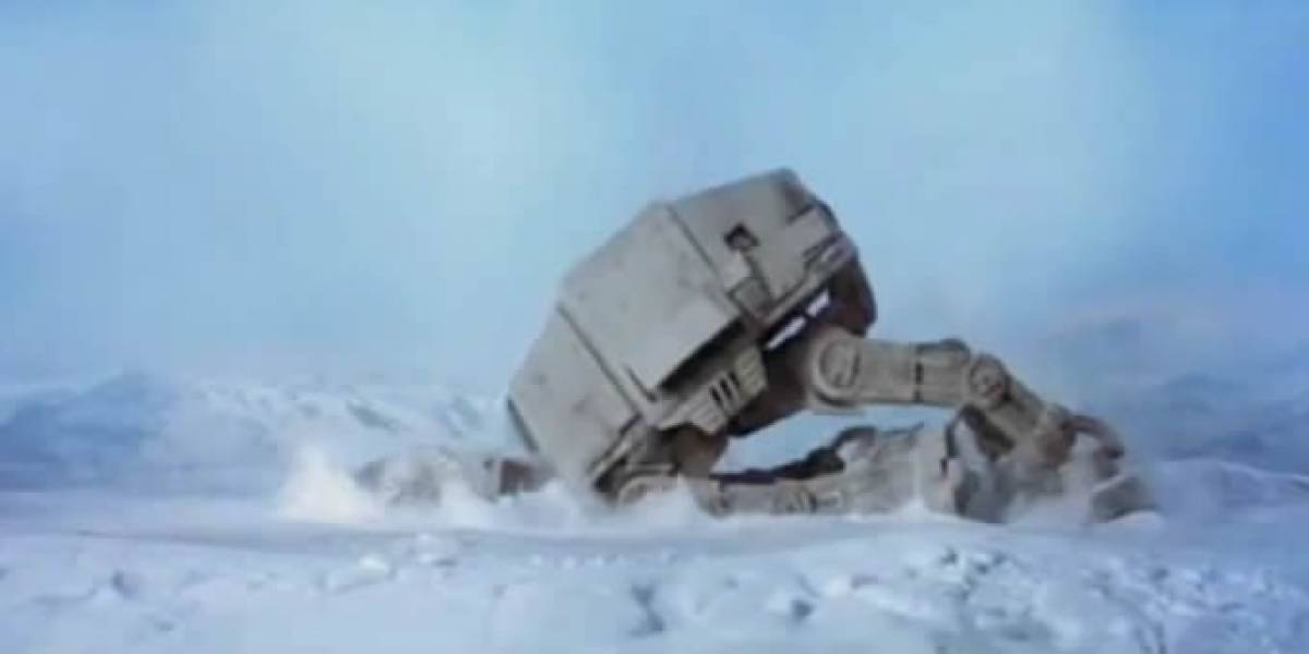 Lucasfilm derribó el proyecto del AT-AT Walker a escala real