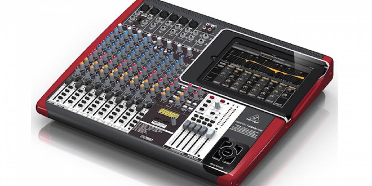 Behringer presenta mesas mezcladoras con entrada para iPad