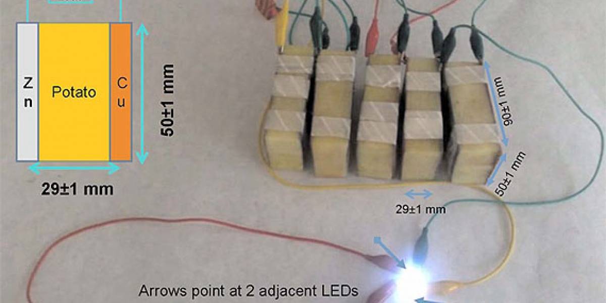 Potato Power: Baterías a base de papas para países en vías de desarrollo