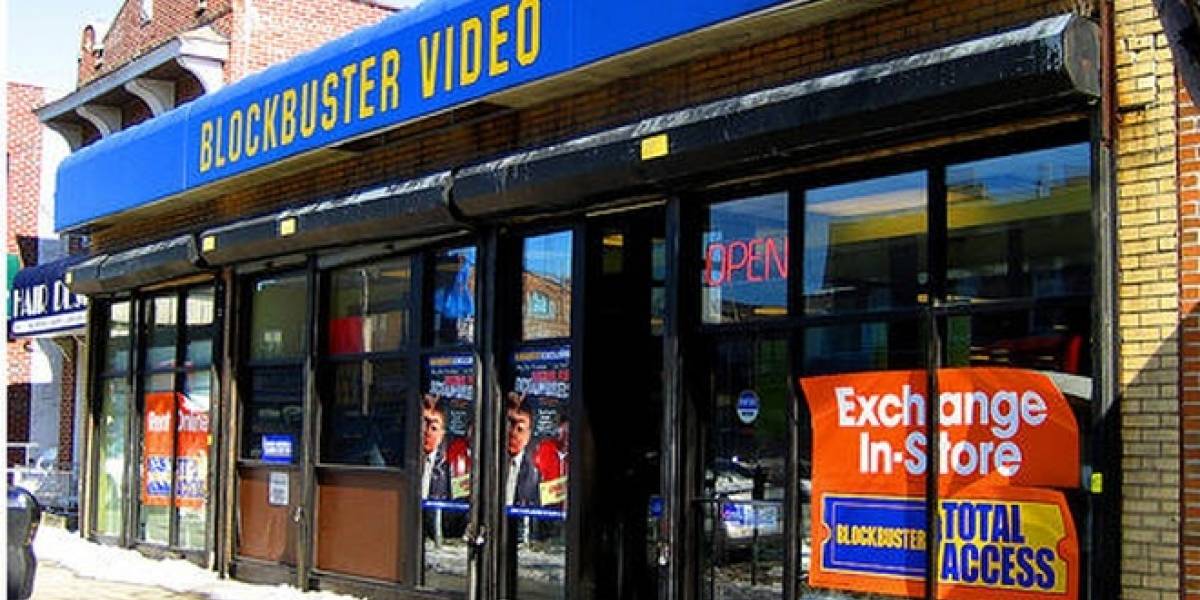 Blockbuster da pie atrás en sus planes de competir con Netflix