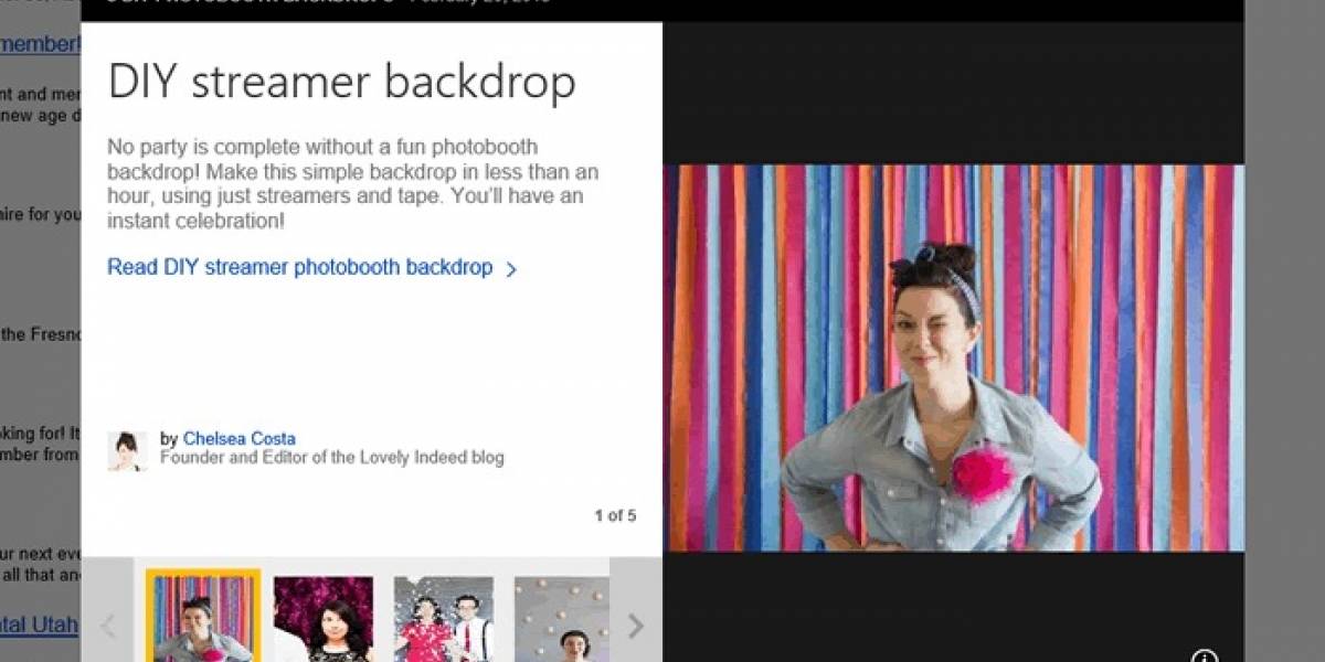 Bing presenta contenidos en diapositivas como complemento a los resultados de búsqueda