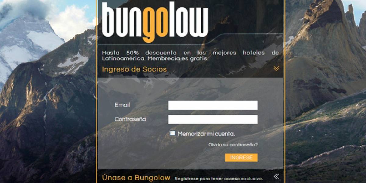 Bungolow: Hoteles con descuento para Latinoamérica (FW Startups)