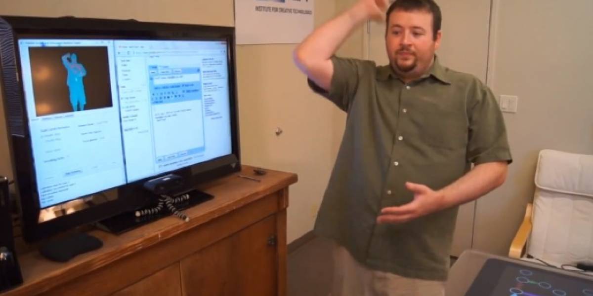 ¡Gmail Motion funciona de verdad (con un hack de Kinect)!