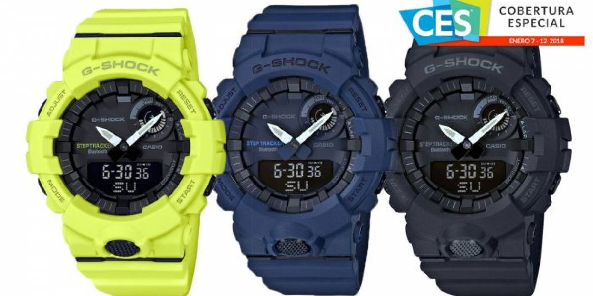 Casio G-SQUAD es un reloj para hacer ejercicio que se conecta con tu smartphone
