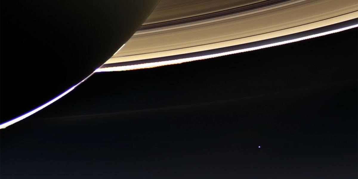 Sonda Cassini fotografía la Tierra desde 1.500 millones de km de distancia