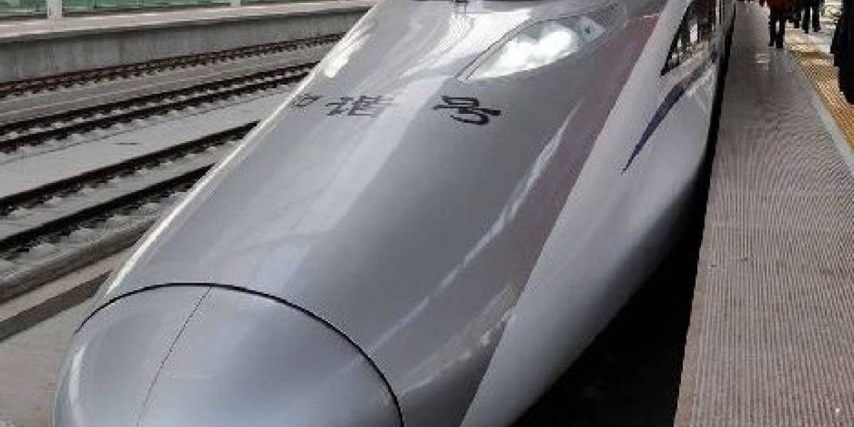 Tren de pasajeros chino vuelve a romper el récord de velocidad