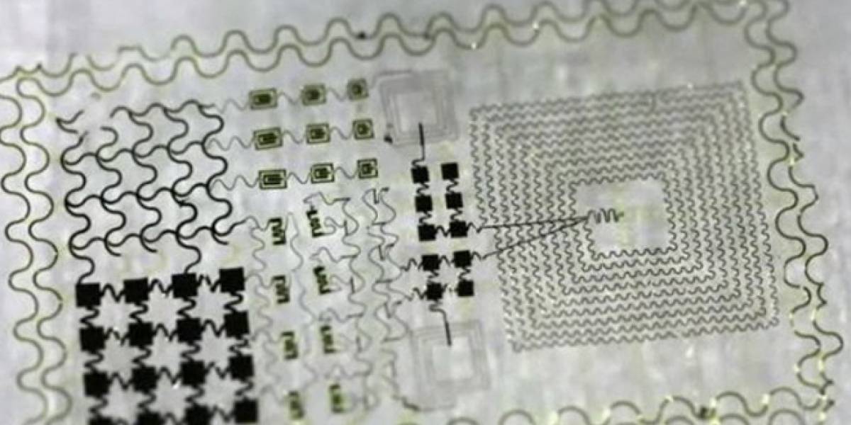 Diseñan circuitos electrónicos que se adhieren a los tejidos vivos