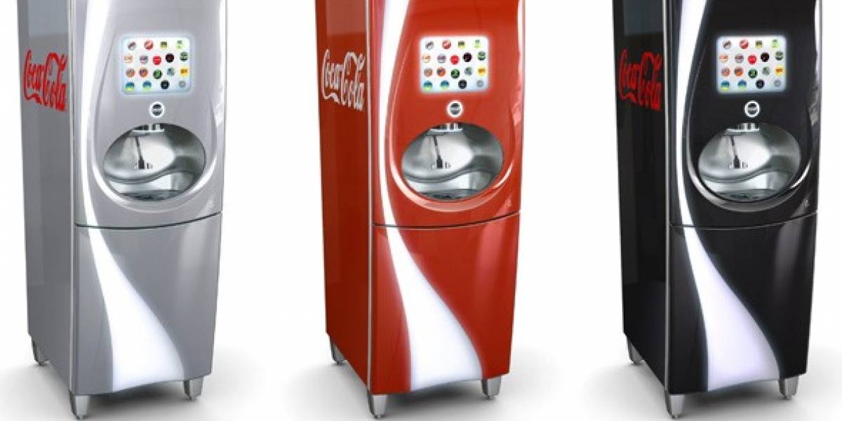 Coca Cola prueba máquina que expende bebidas de 104 sabores