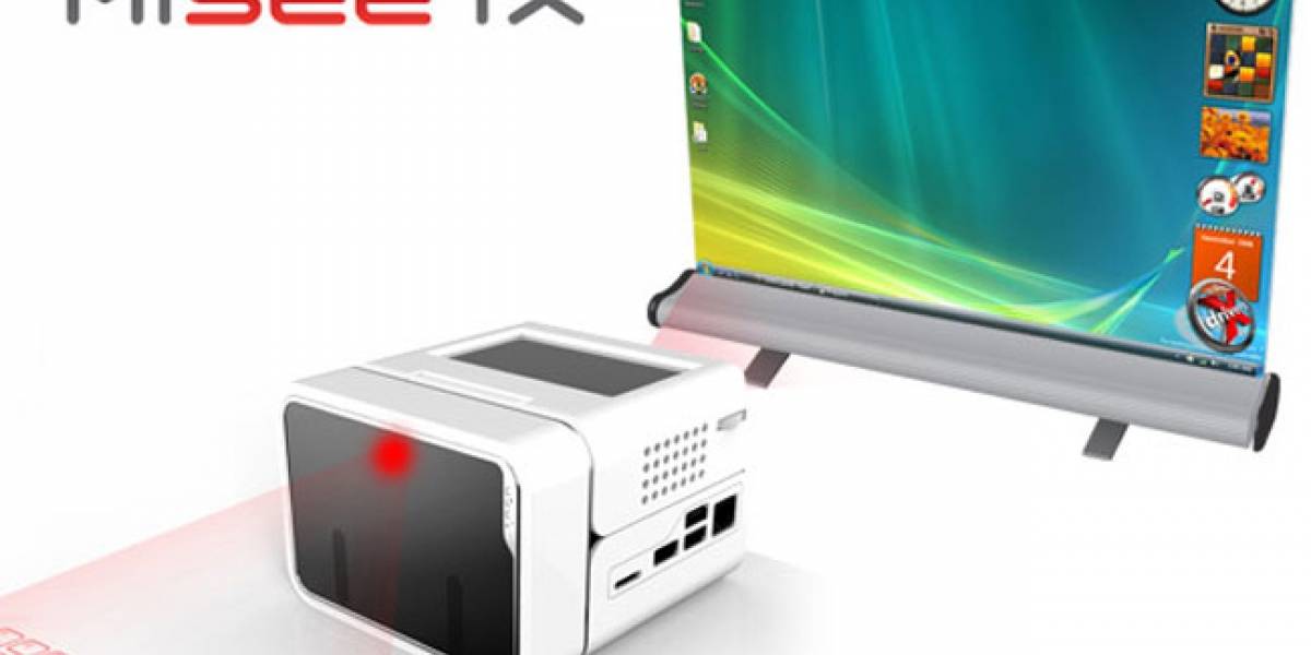 CES 2012: CTX MiseeTX, un equipo con mini-proyector y teclado de proyección láser