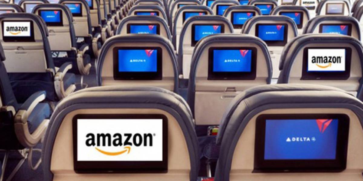Pronto podrás comprar en Amazon durante los vuelos con Delta Airlines