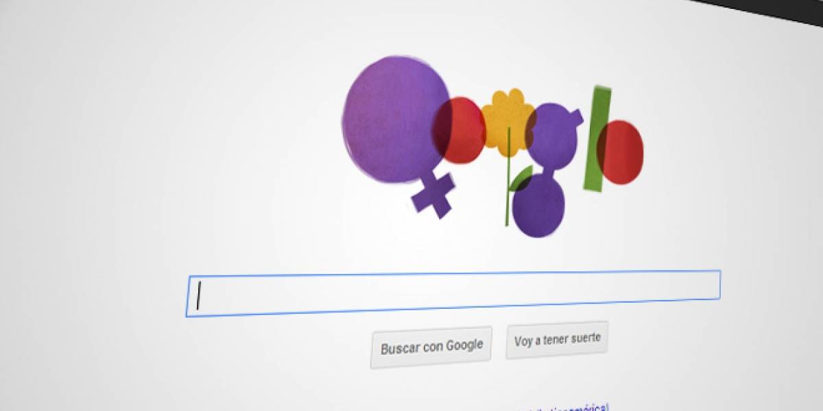 Google se rinde al encanto femenino en el Día Internacional de la Mujer