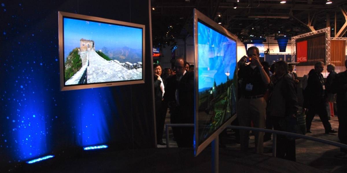 CES09: Impresionante Panasonic Viera súper ultra delgado