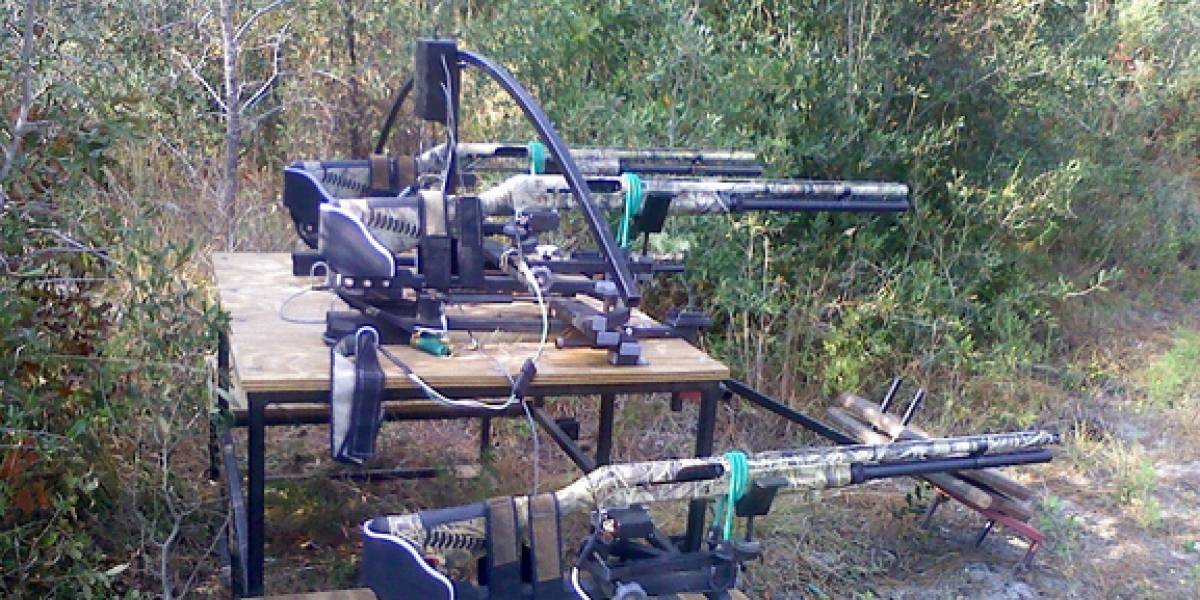 WTF: Cazador crea sistema de escopetas controladas por Internet