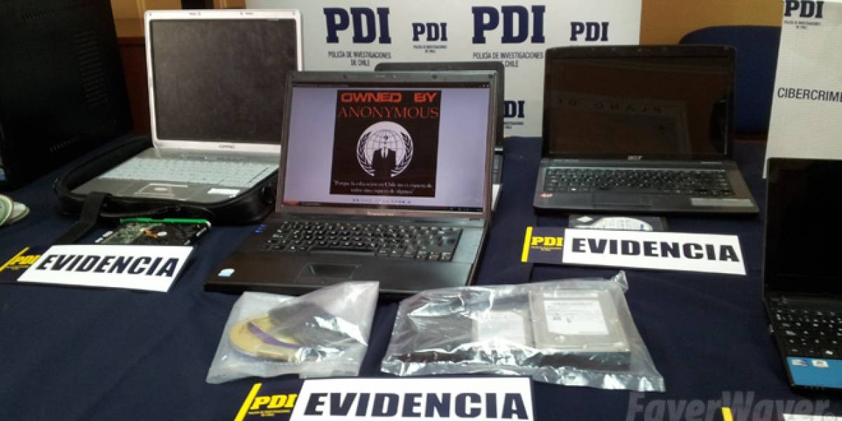Chile: Policía de Investigaciones afirma que "desarticuló" a parte de Anonymous en Chile