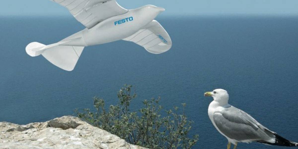 SmartBird, la gaviota robot con vuelo (casi) natural y absolutamente autónomo