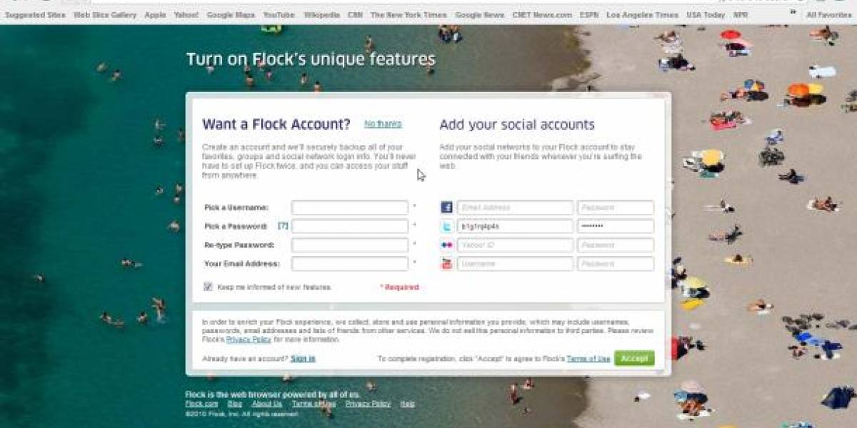 El nuevo Flock cambió Firefox por Chrome