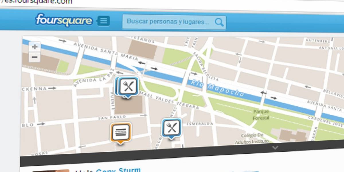 Foursquare deja Google Maps y empieza a usar OpenStreetMap