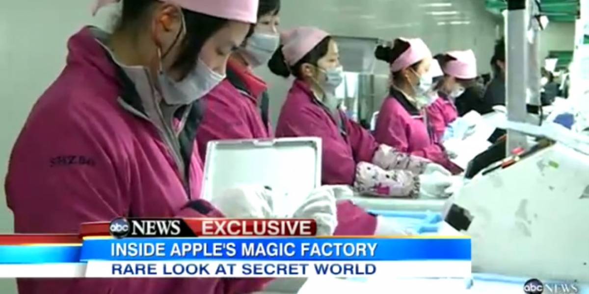 Foxconn por dentro, según la cadena de televisión ABC