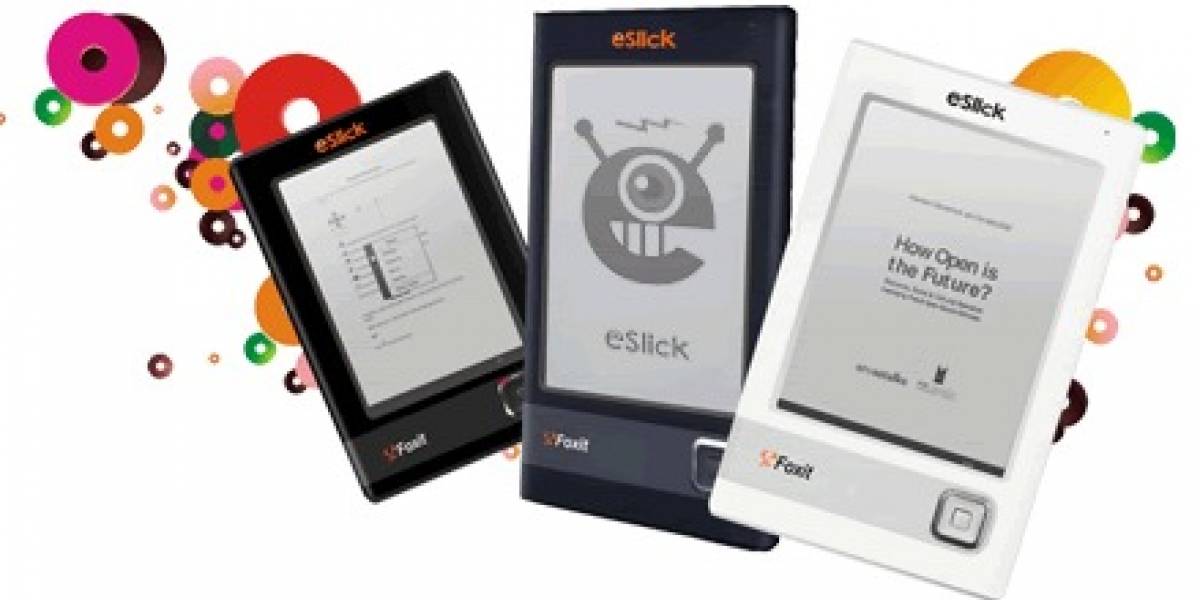 Foxit presenta eSlick, su nuevo lector de eBooks