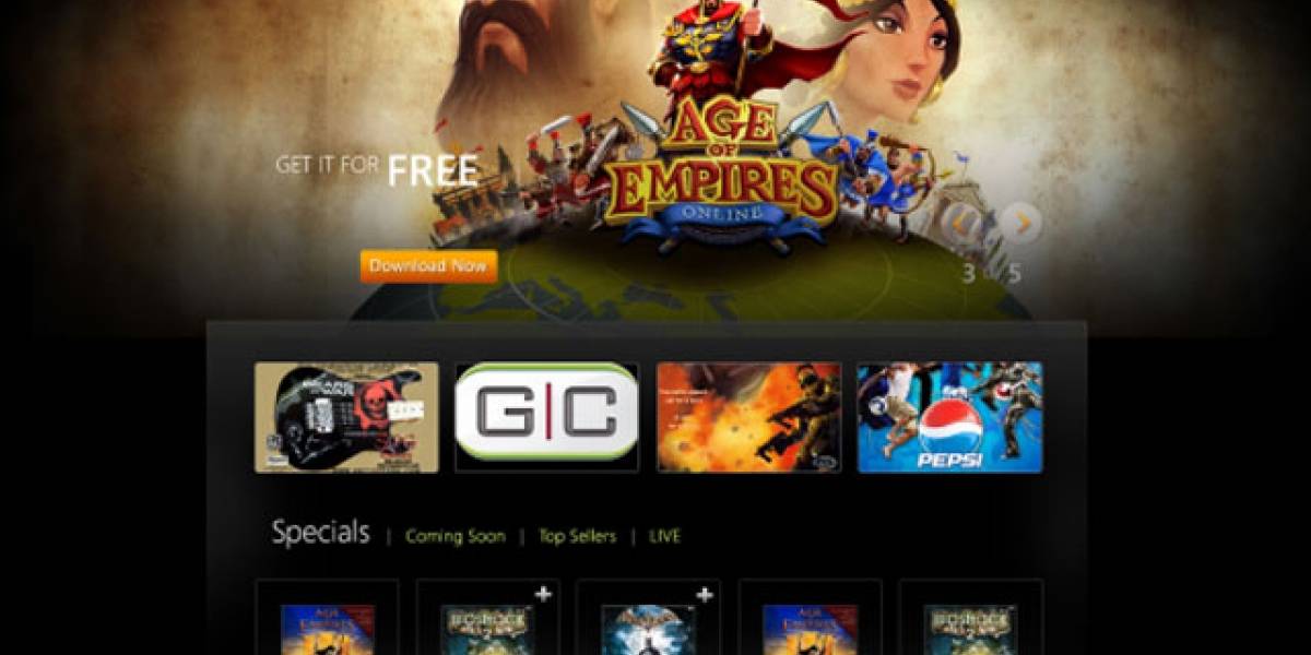 Microsoft rediseña su tienda online de juegos para Windows