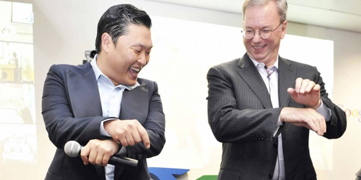 Eric Schmidt de Google va a Corea y baila el Gangnam Style