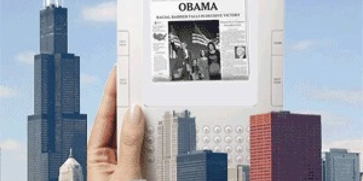 Futurología: Nuevo Amazon Kindle XXL pretende salvar los medios impresos