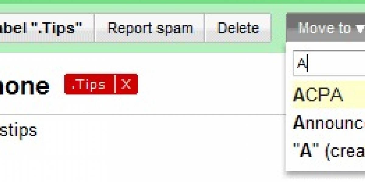 Gmail sufre pequeños cambios