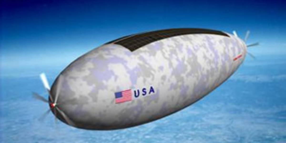Dirigible ultraligero funcionará como plataforma aérea para vigilancia y telecomunicaciones