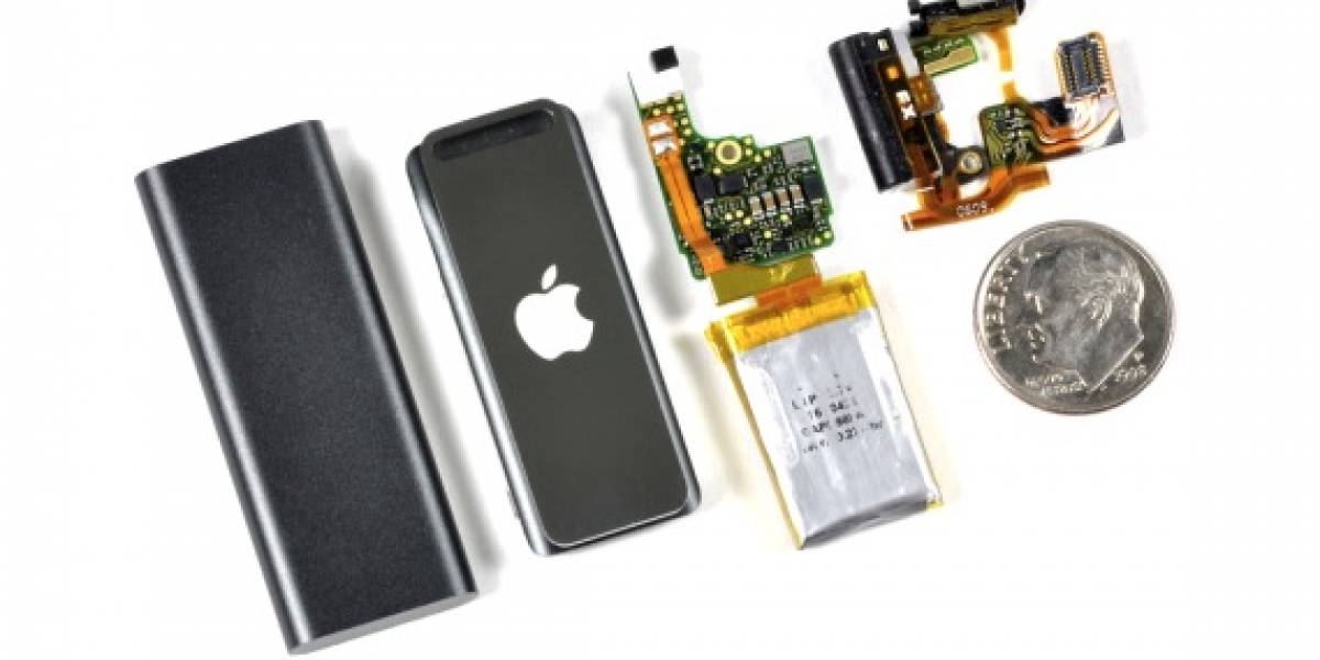 Nuevo Apple Shuffle al desnudo
