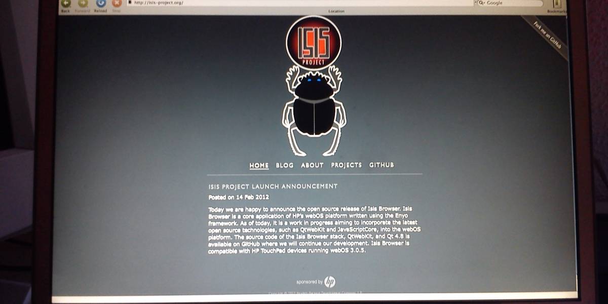 Código abierto del navegador Isis de HP lleva 40,000 descargas