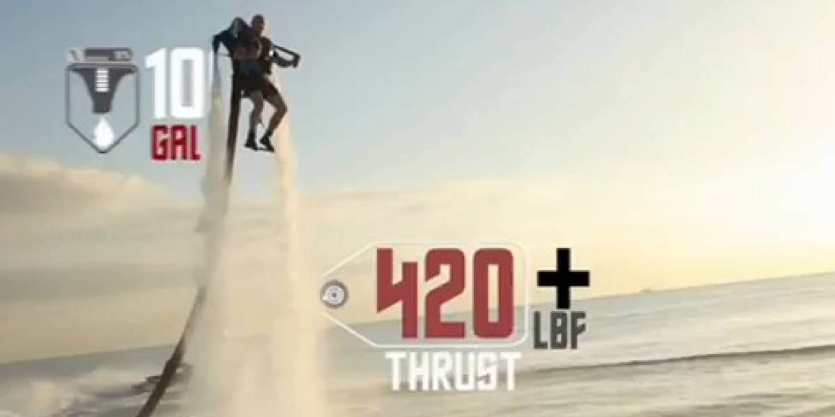 Cómprate un Jetpack acuático por sólo US$95,000