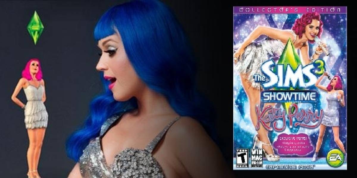Si no alcanzaba con Lady Gaga en FarmVille, ahora Katy Perry tiene su propio personaje en The Sims