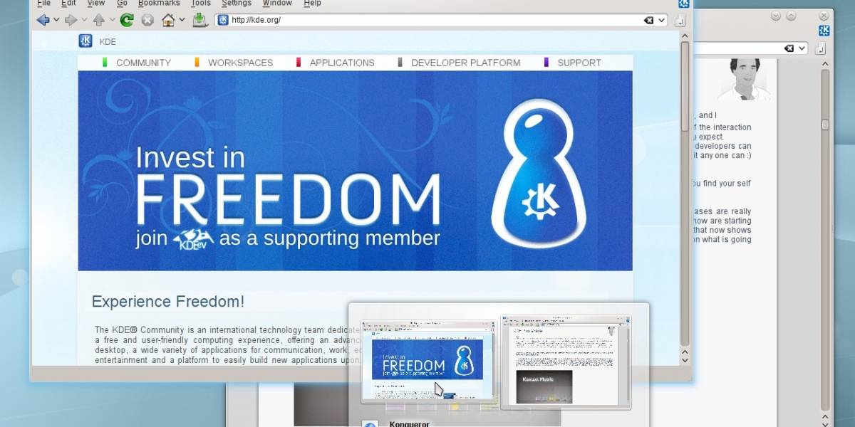 Se publica KDE SC 4.5.0 con un fuerte enfoque en la estabilidad