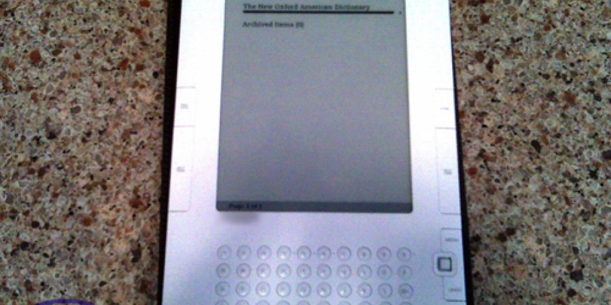 Futurología: Amazon anunciaría oficialmente el Kindle 2