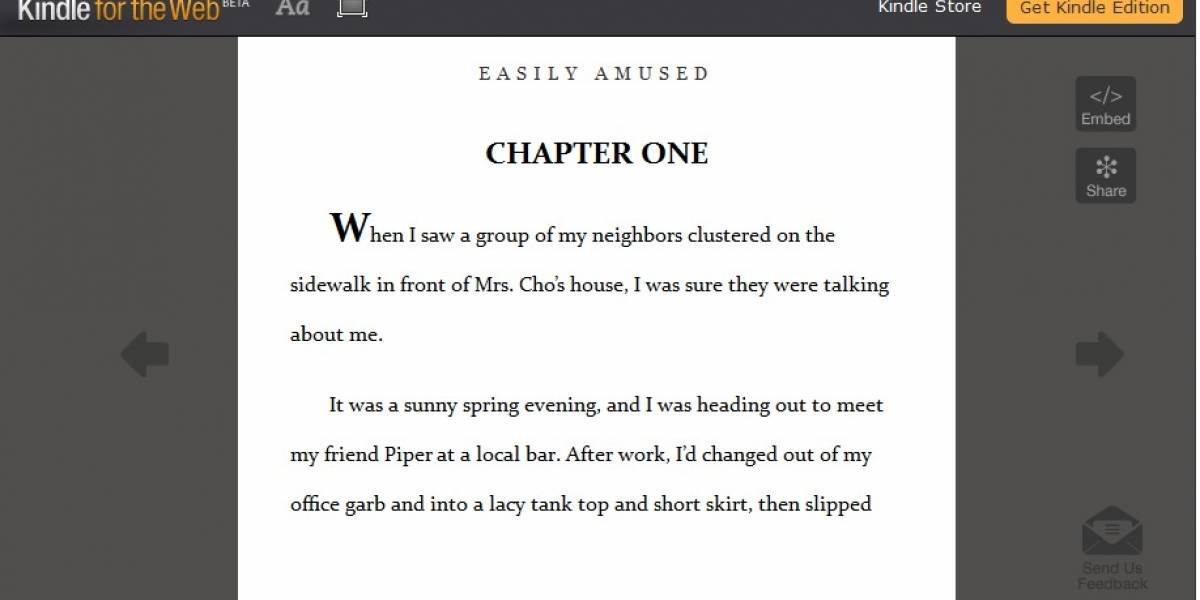 Amazon lanza "Kindle para Internet"