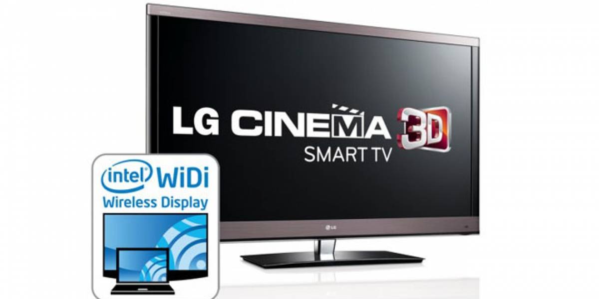 LG incorporará la tecnología WiDi en los nuevos Cinema 3D Smart TVs