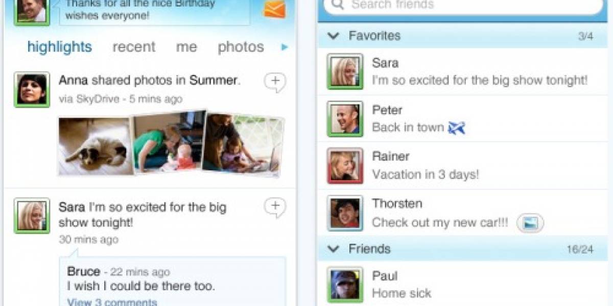 Windows Live Messenger ya está disponible para el iPhone