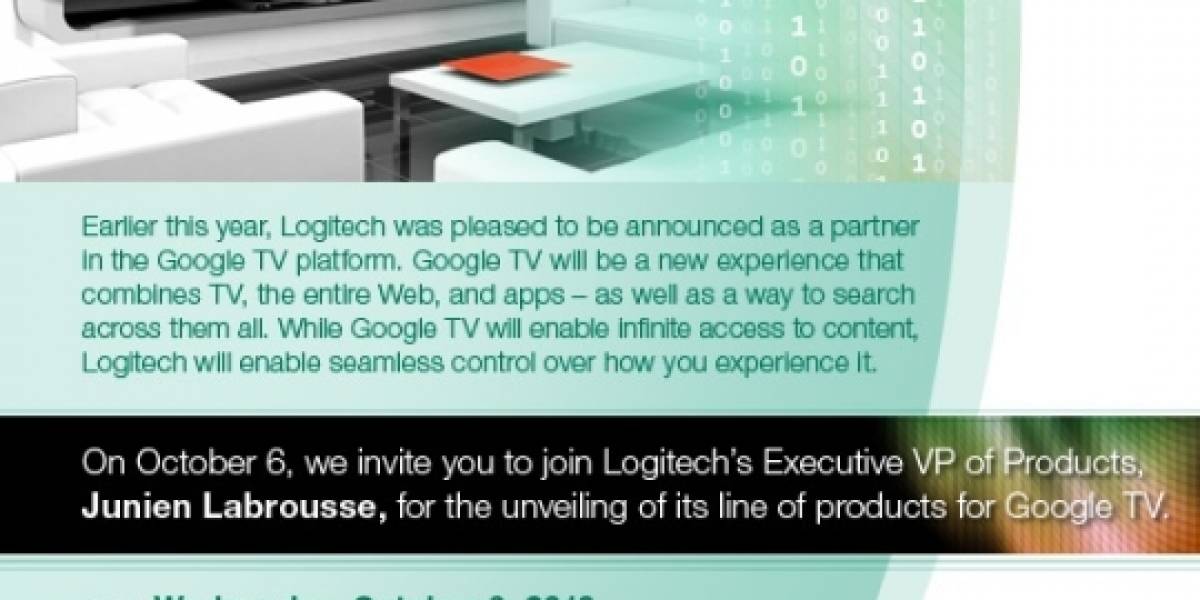 Google TV: Logitech Revue será presentado oficialmente la próxima semana