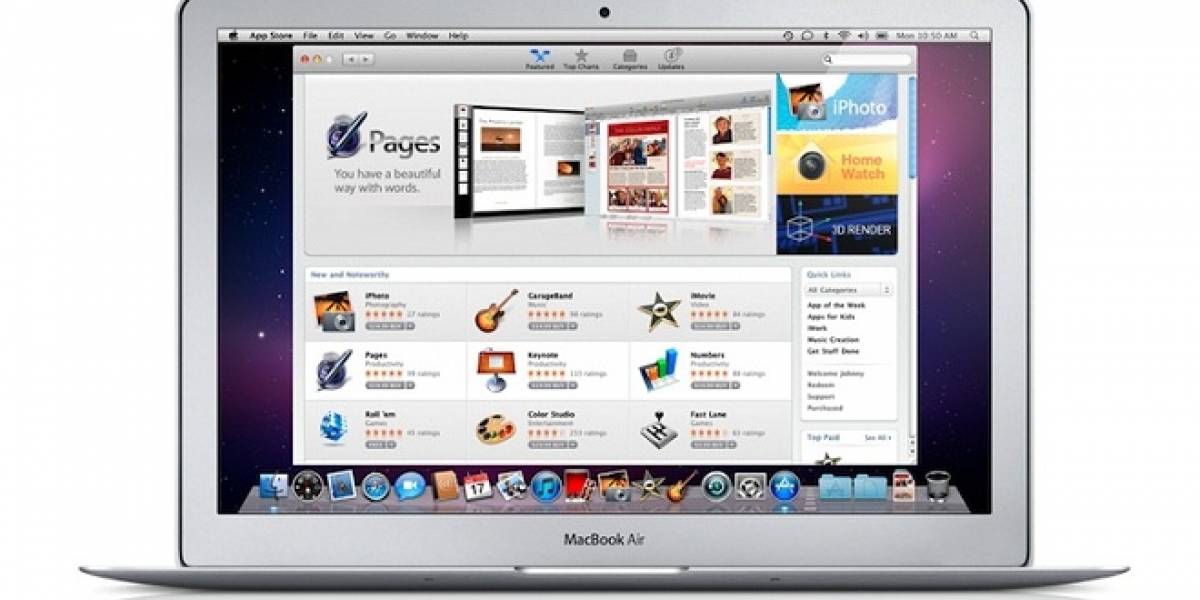 La Mac App Store alcanzó los 100 millones de descargas antes del año