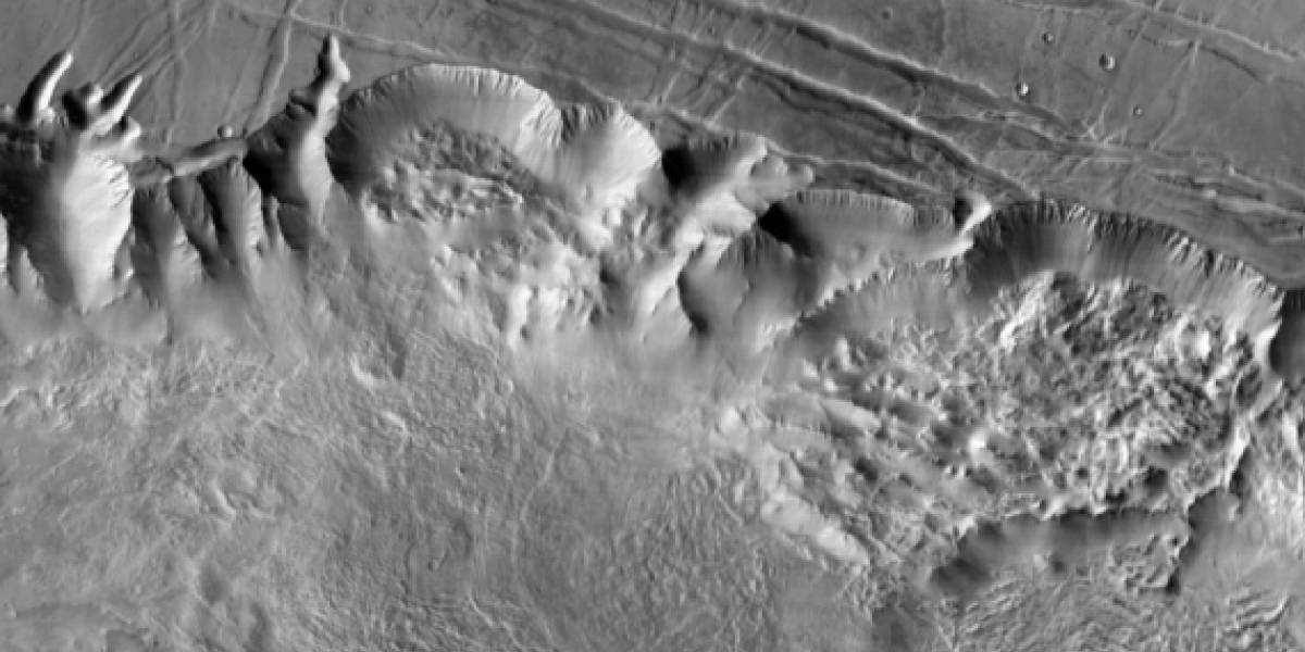 La NASA publica el mejor mapa de la superficie de Marte